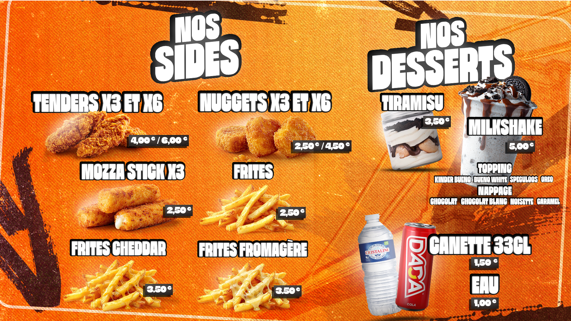Dwich Bro — Menuboard 3